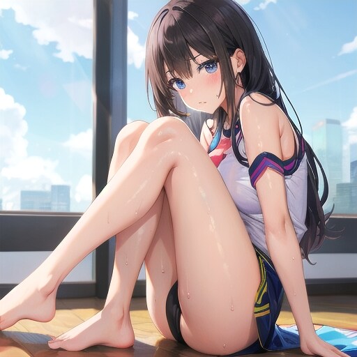 運動の後