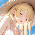 透けキャミおっぱいを吸う 2枚目