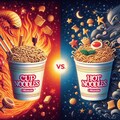 カップ麺の戦い？ 2枚目