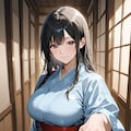 玄関でのお出迎え 2枚目