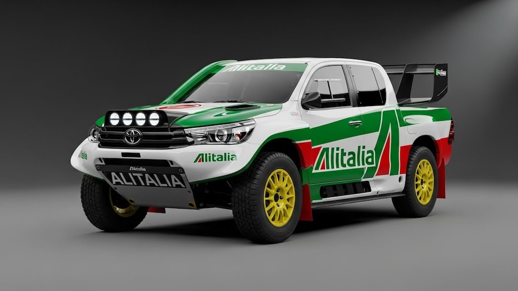 アリタリアハイラックスラリーカー