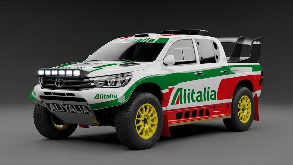 アリタリアハイラックスラリーカー