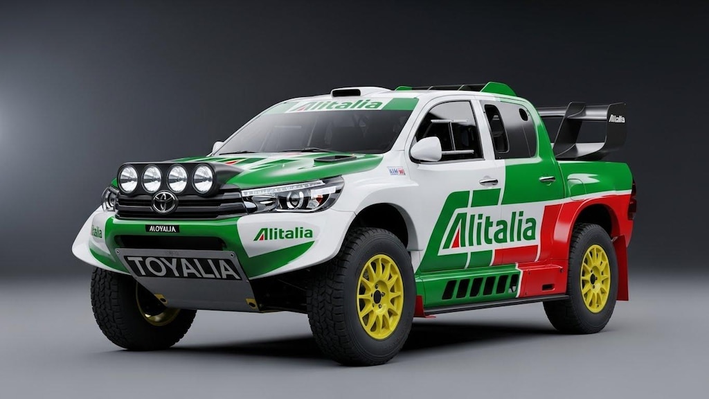 アリタリアハイラックスラリーカー