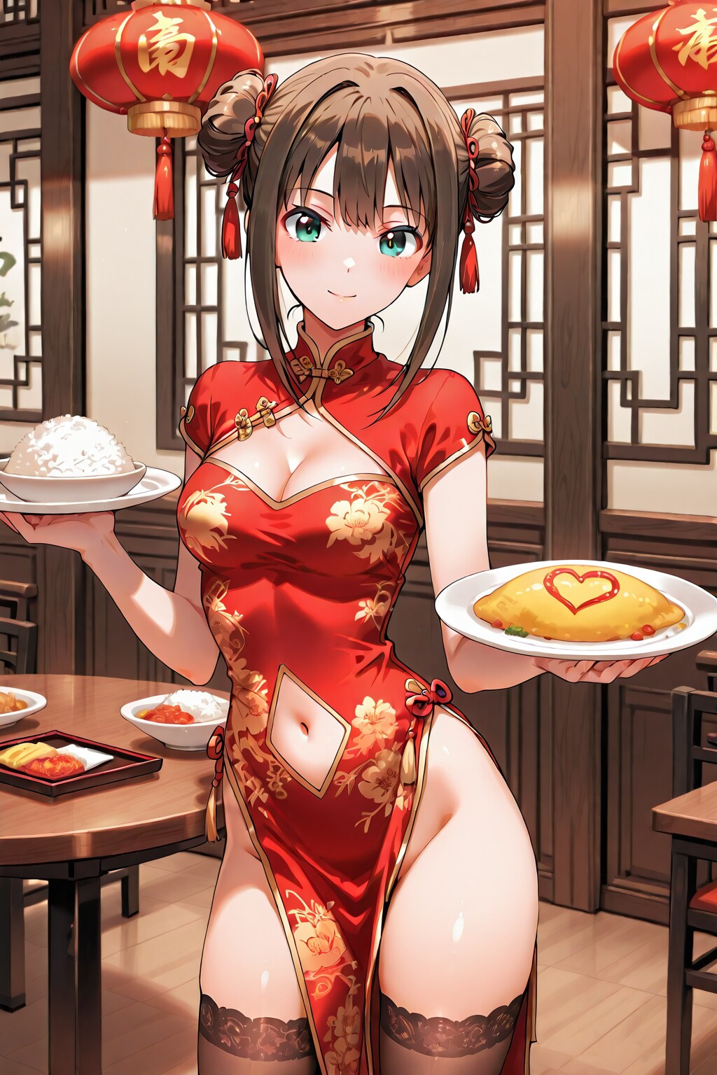 中華風オムライス
