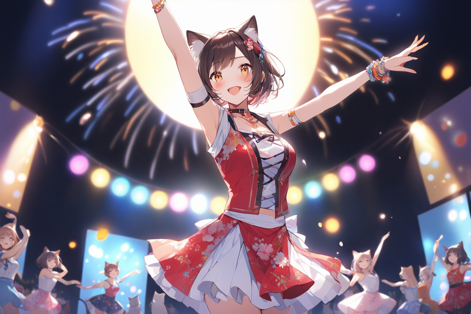 ネコまつり | の人気AIイラスト・グラビア