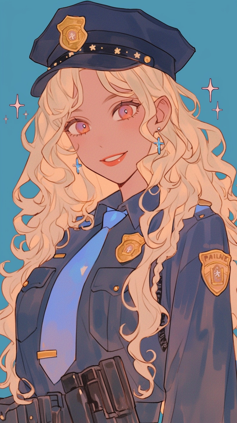 黒ギャル警官 | の人気AIイラスト・グラビア