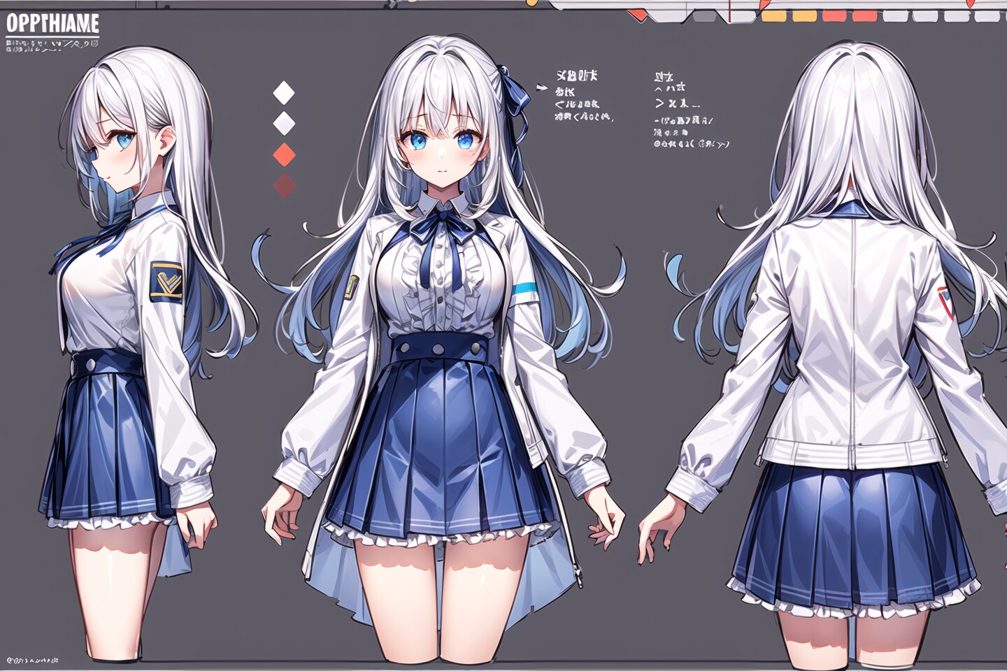 ポストアポカリプスチーム・設定画風味
