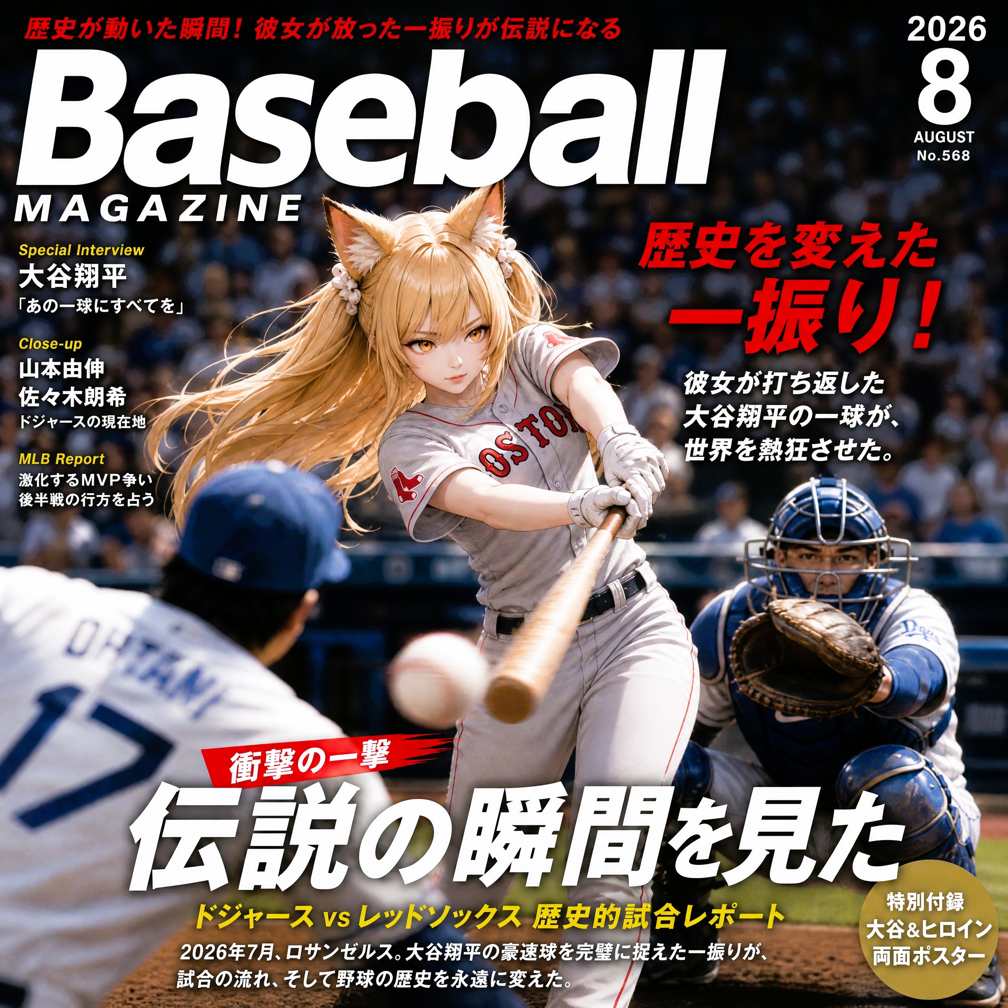 大谷からホームラン