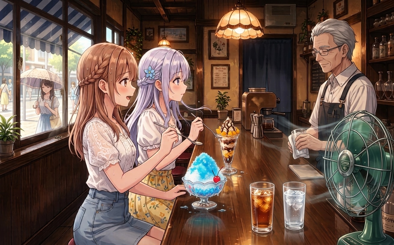 真夏の涼