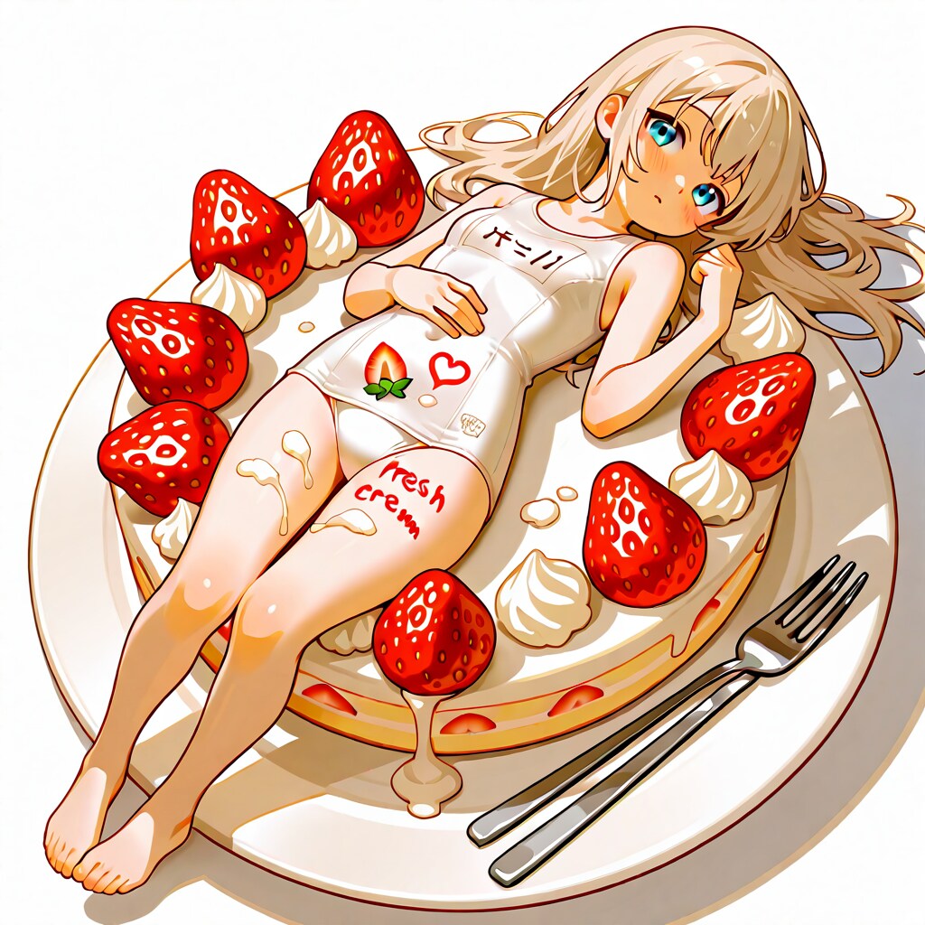 lilyでショートケーキ風女の子260609