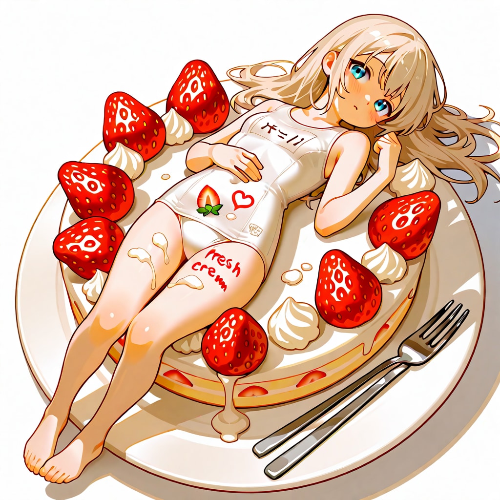 lilyでショートケーキ風女の子260609