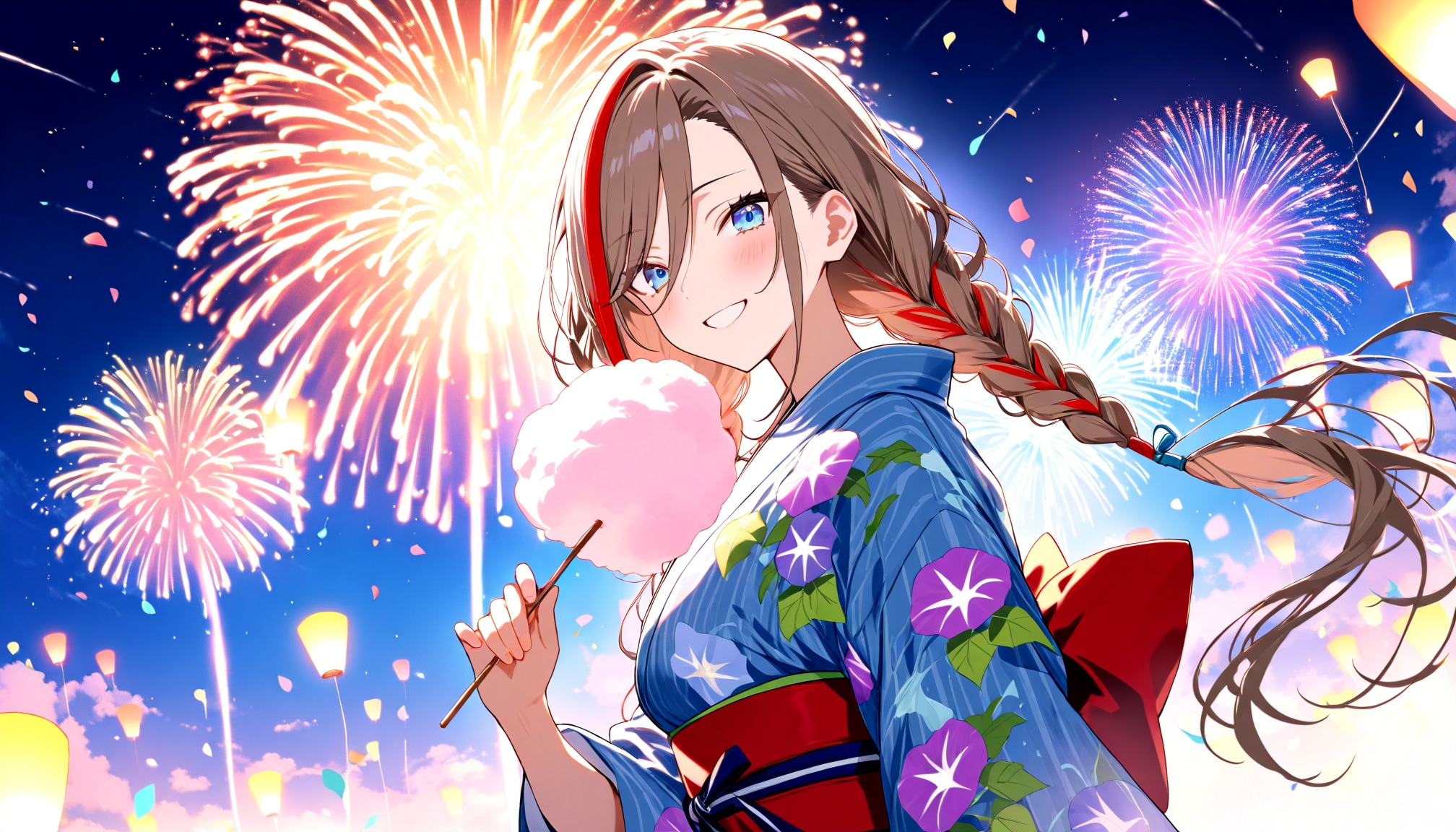 夏の思い出 - 来栖夏芽（捏造衣装）/ にじさんじ | の人気AIイラスト・グラビア