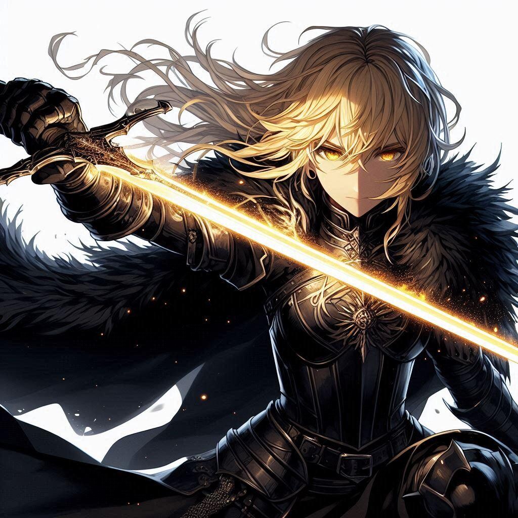 ブロンドの女騎士さん712