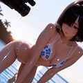 夏肌―。（高画質356枚） 2枚目