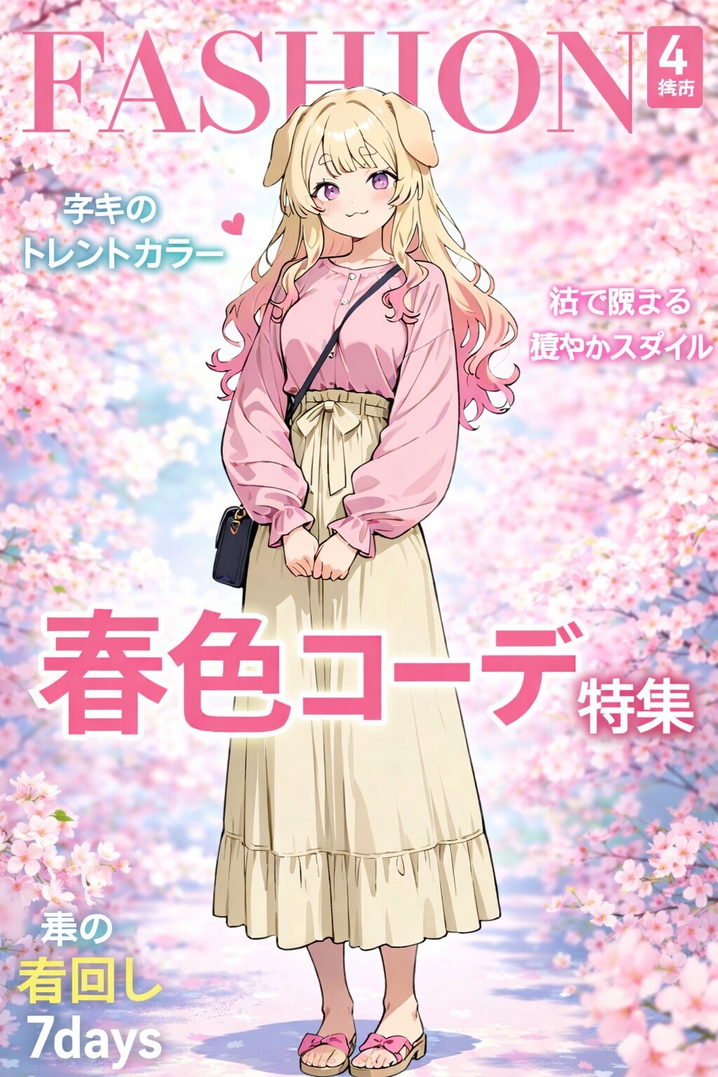 春色コーデ