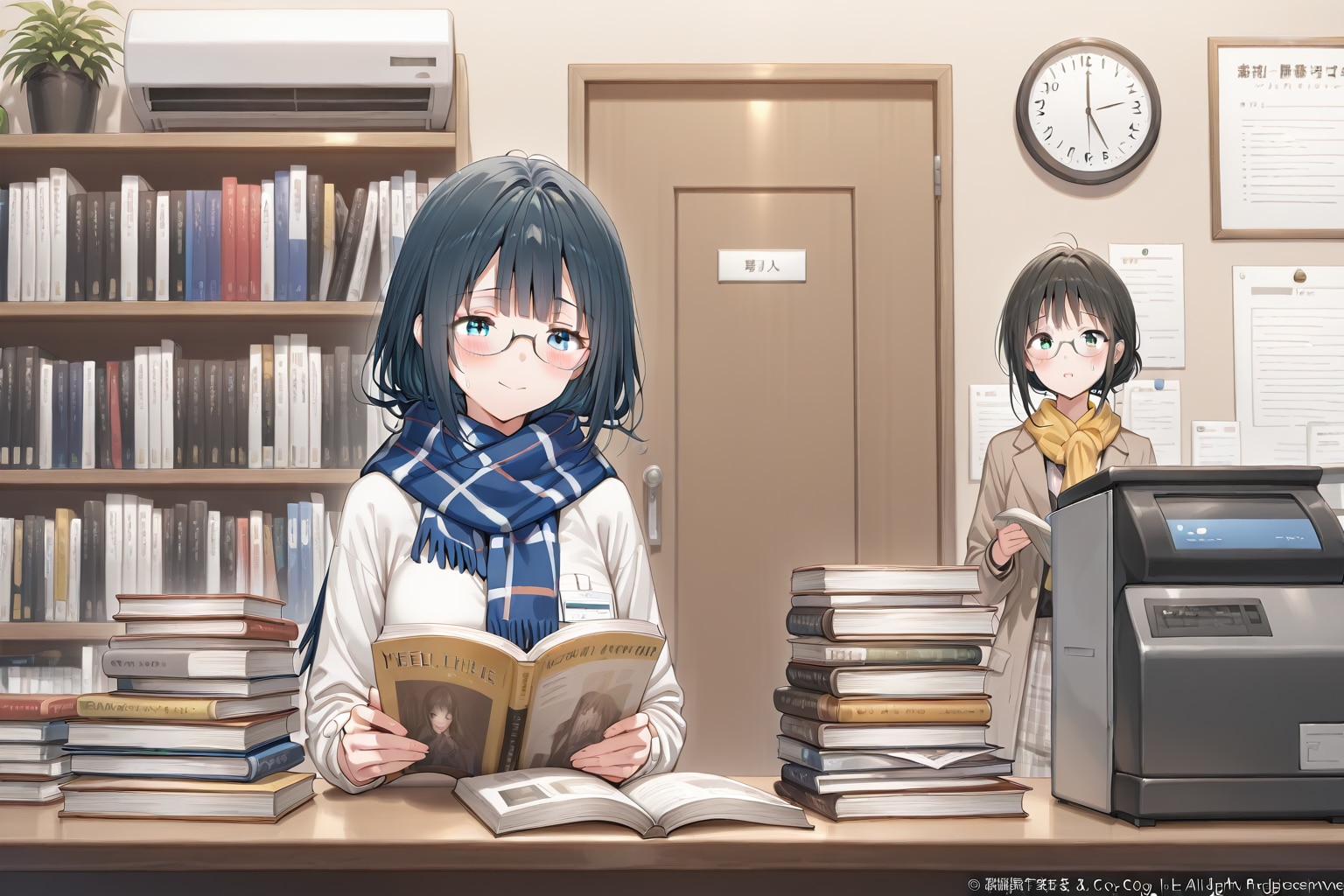 書店 | の人気AIイラスト・グラビア