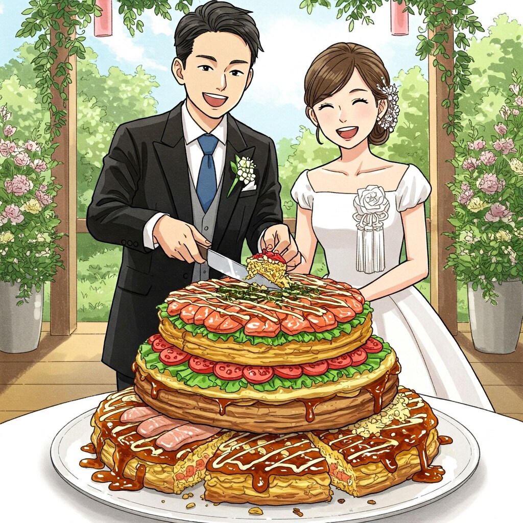 初めての共同作業