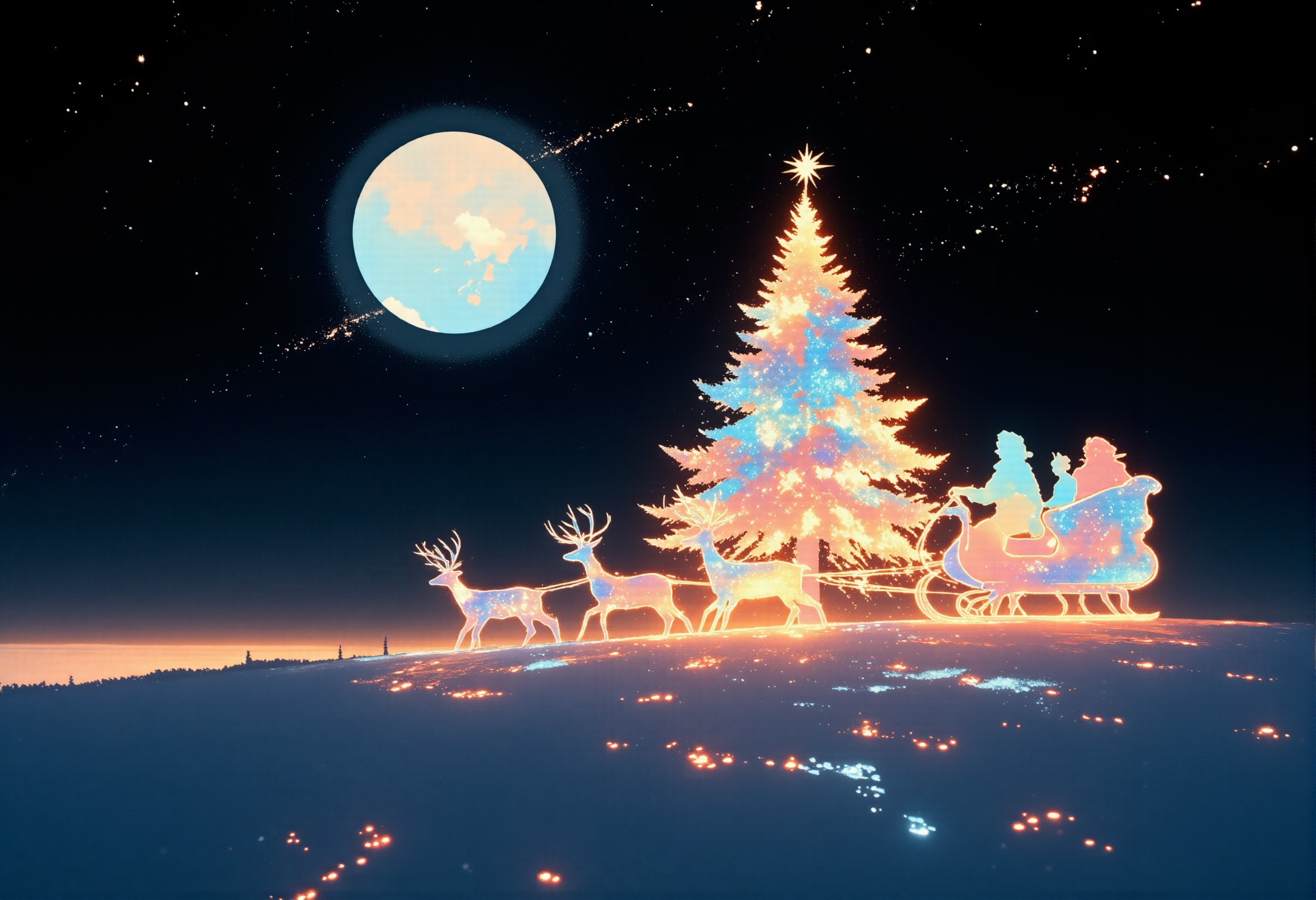 聖夜 | の人気AIイラスト・グラビア