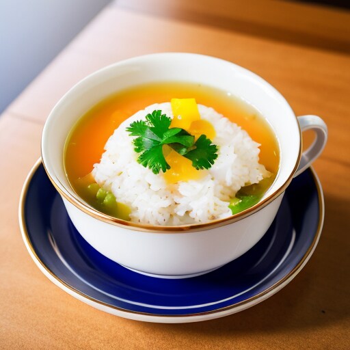 洋風のお茶漬け