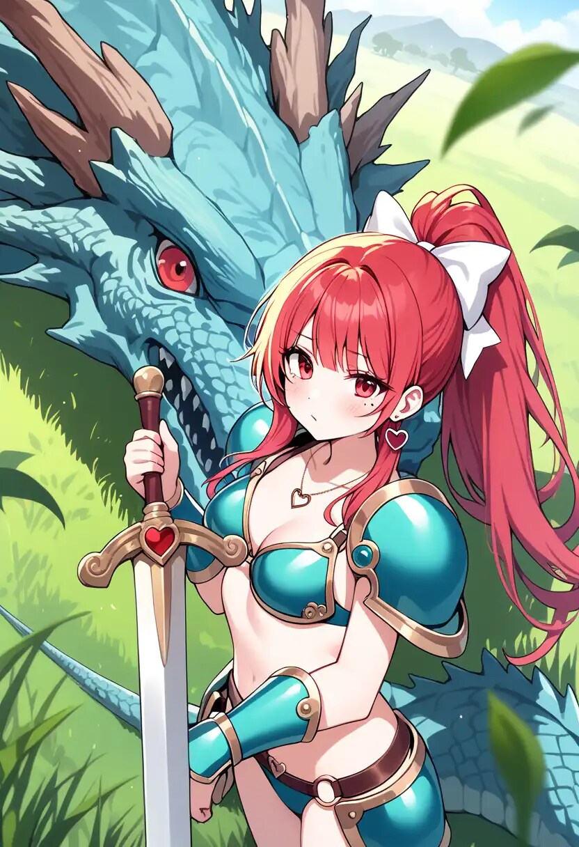 DaysAIでビキニアーマー娘👙🗡️❤️