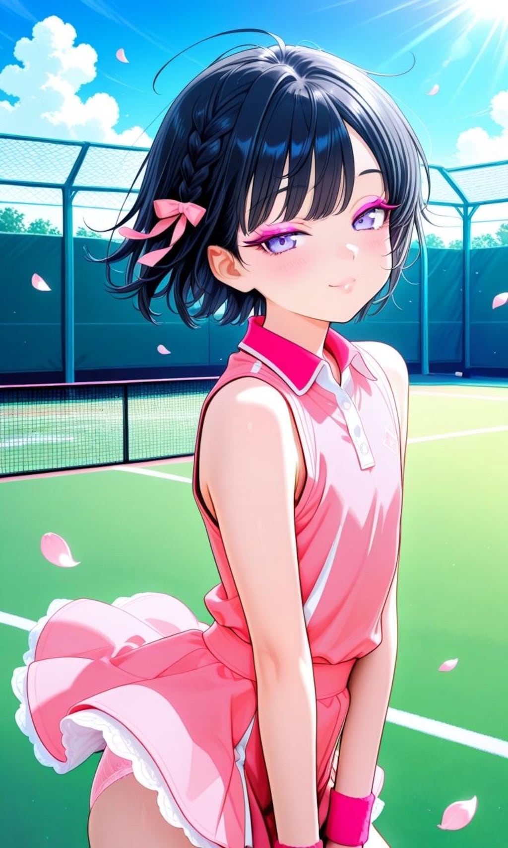 女装男子〜テニスパンチラ編〜