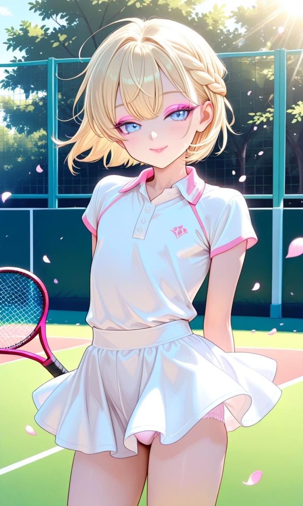女装男子〜テニスパンチラ編〜
