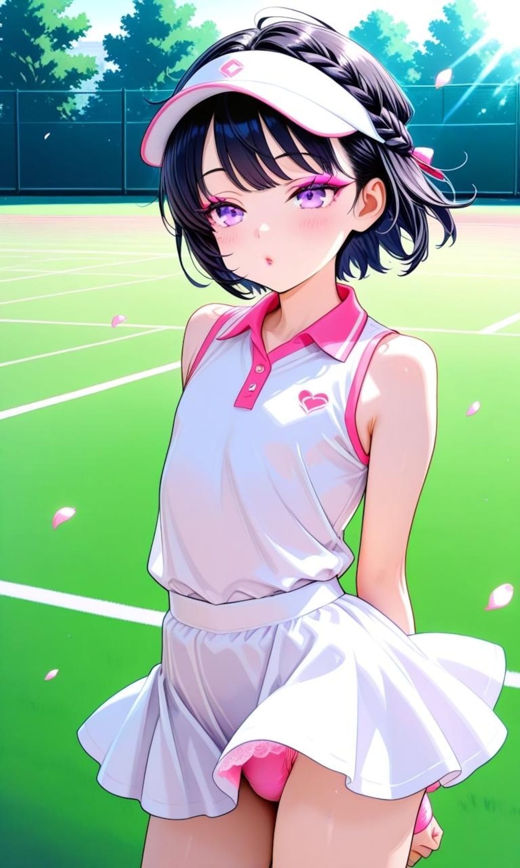 女装男子〜テニスパンチラ編〜