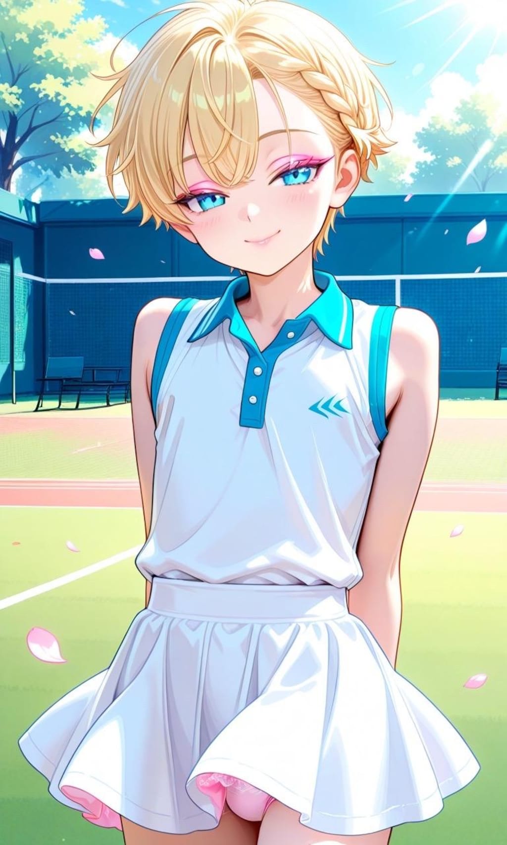 女装男子〜テニスパンチラ編〜