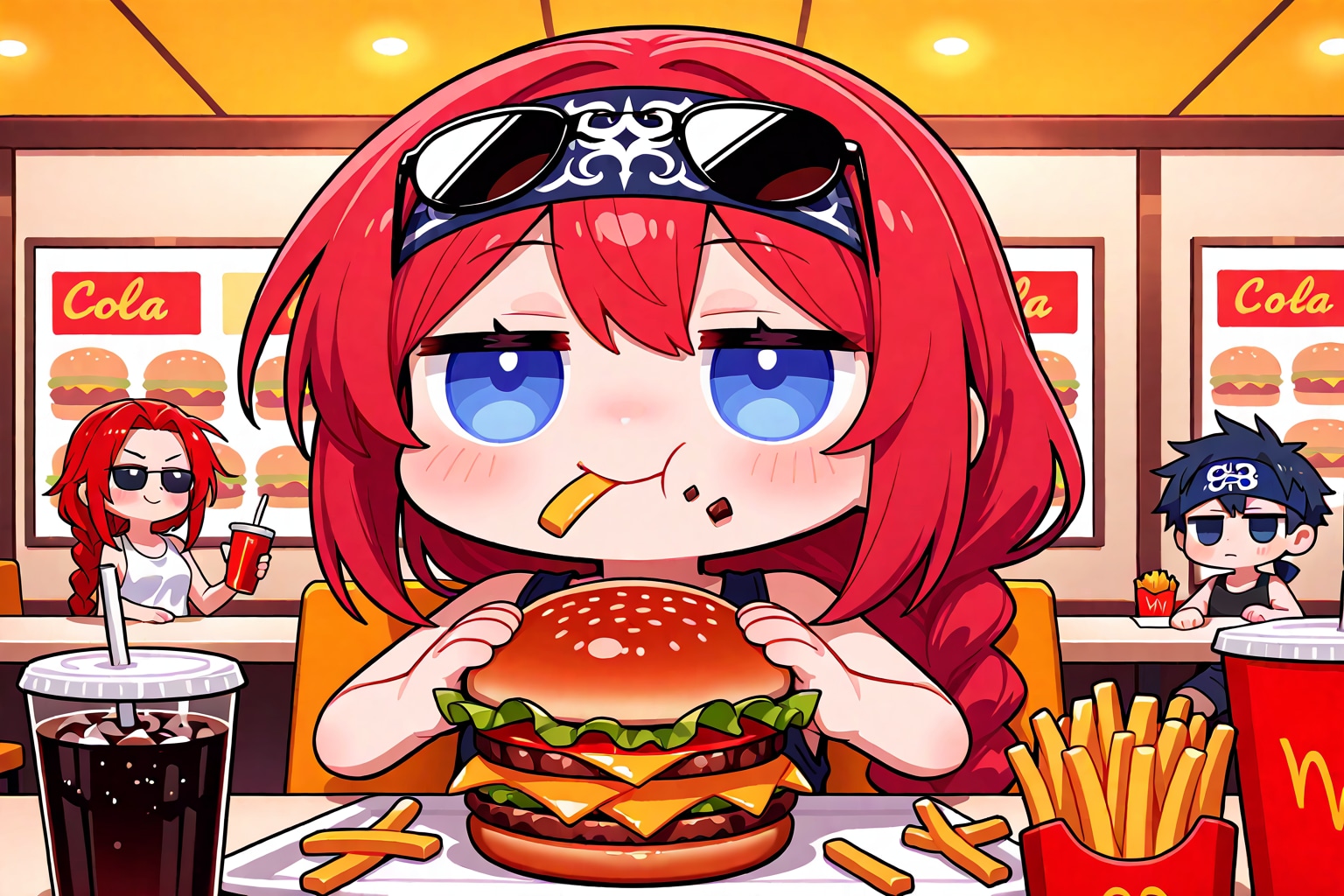 ハンバーガーイーター！