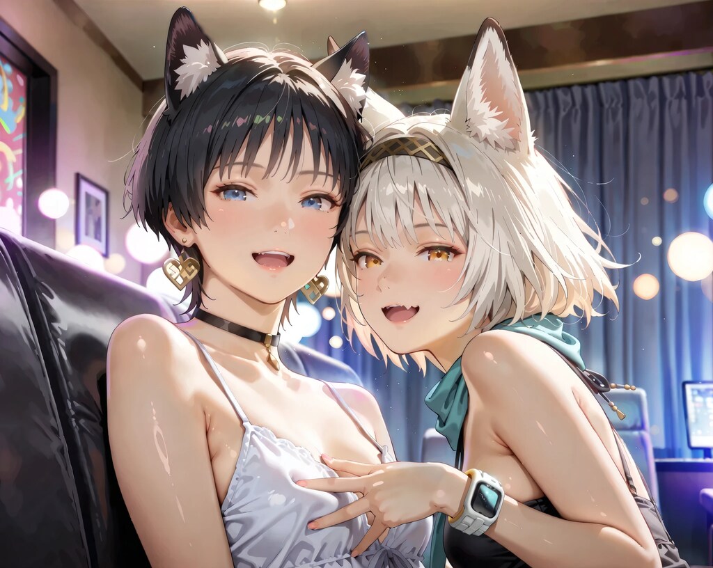 返咲く狐耳と瞳