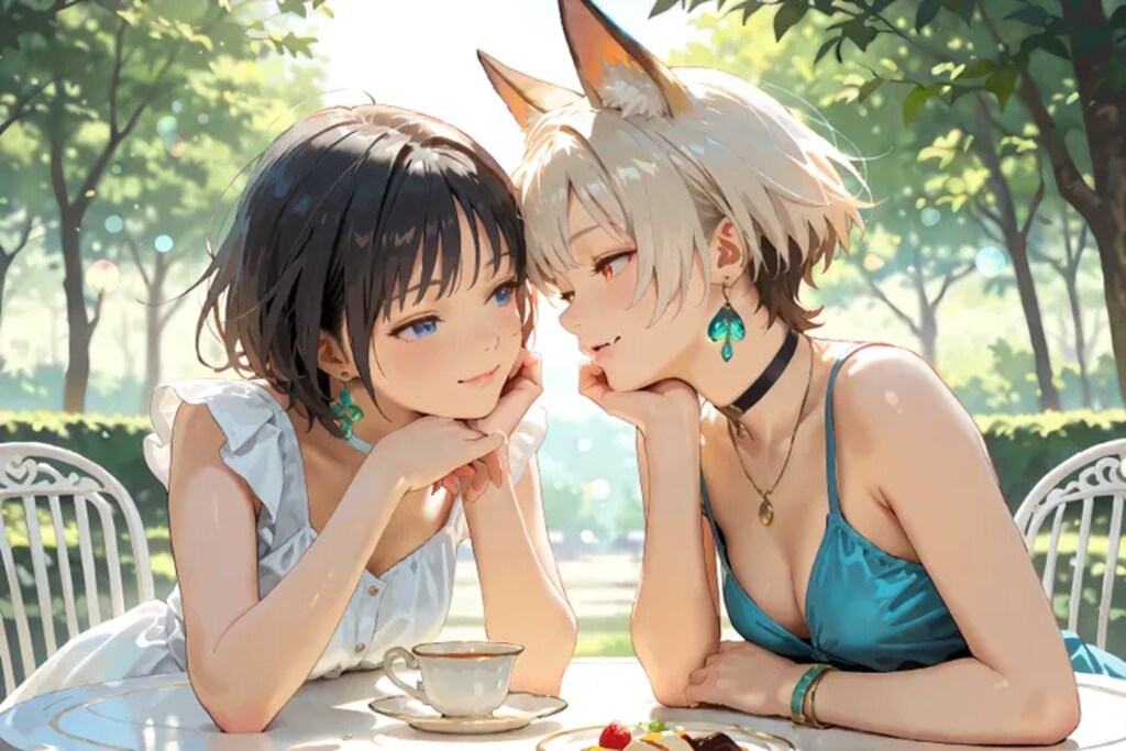 返咲く狐耳と瞳