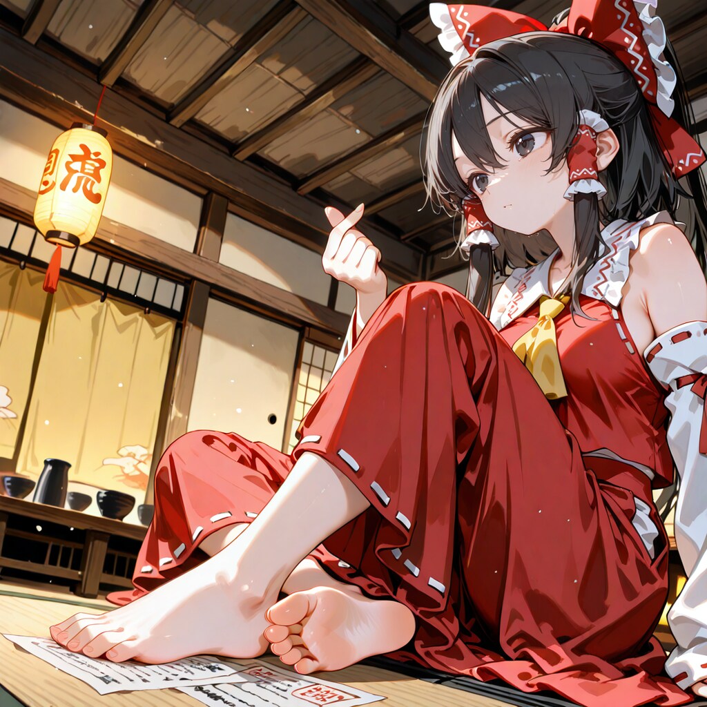 東方娘つめあわせ（はだしVer)