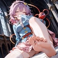 東方娘つめあわせ（はだしVer) 5枚目