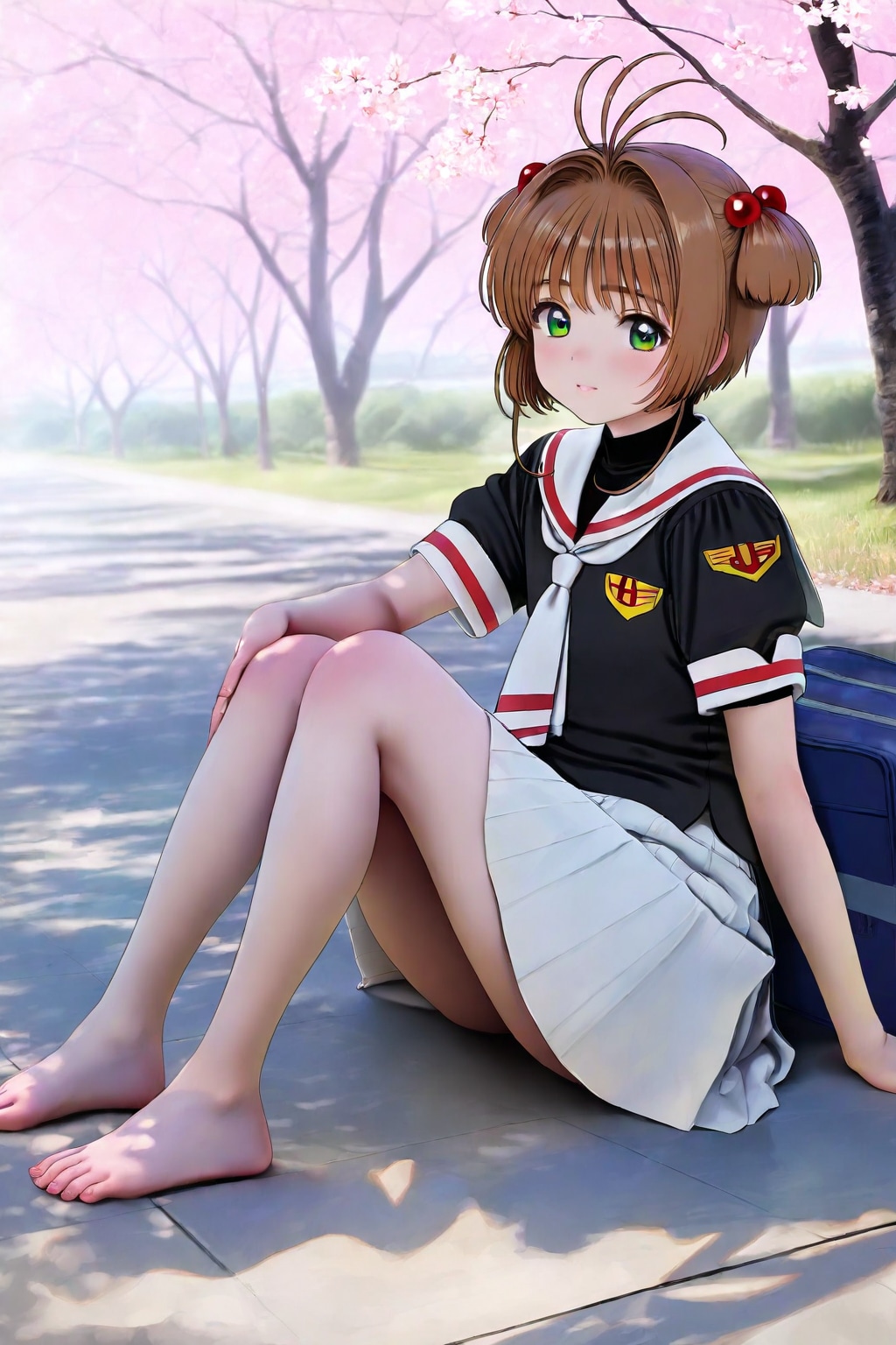 裸足、気持ちいいよ。 | の人気AIイラスト・グラビア