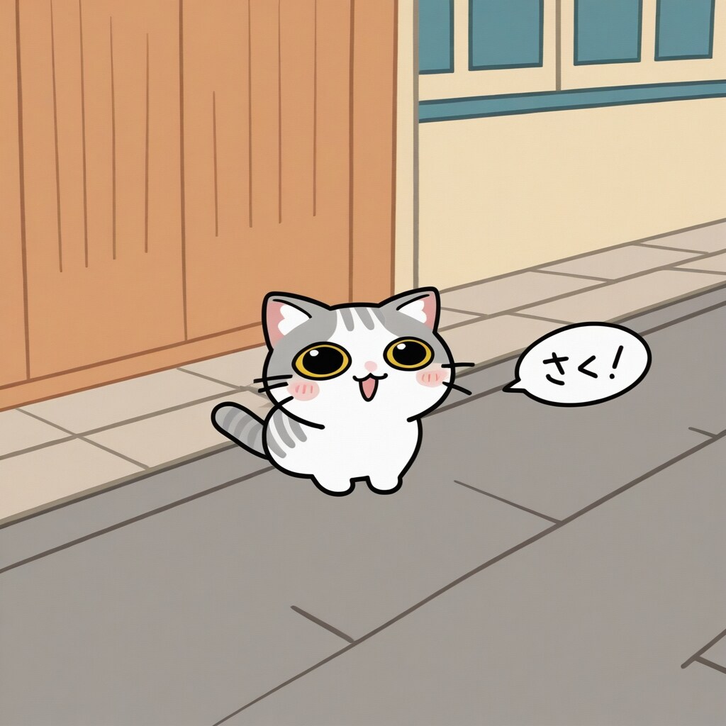 さばとらのつぶやき 6「さく！」 | の人気AIイラスト・グラビア
