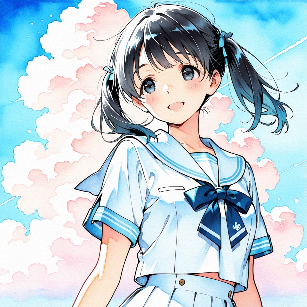 夏の少女
