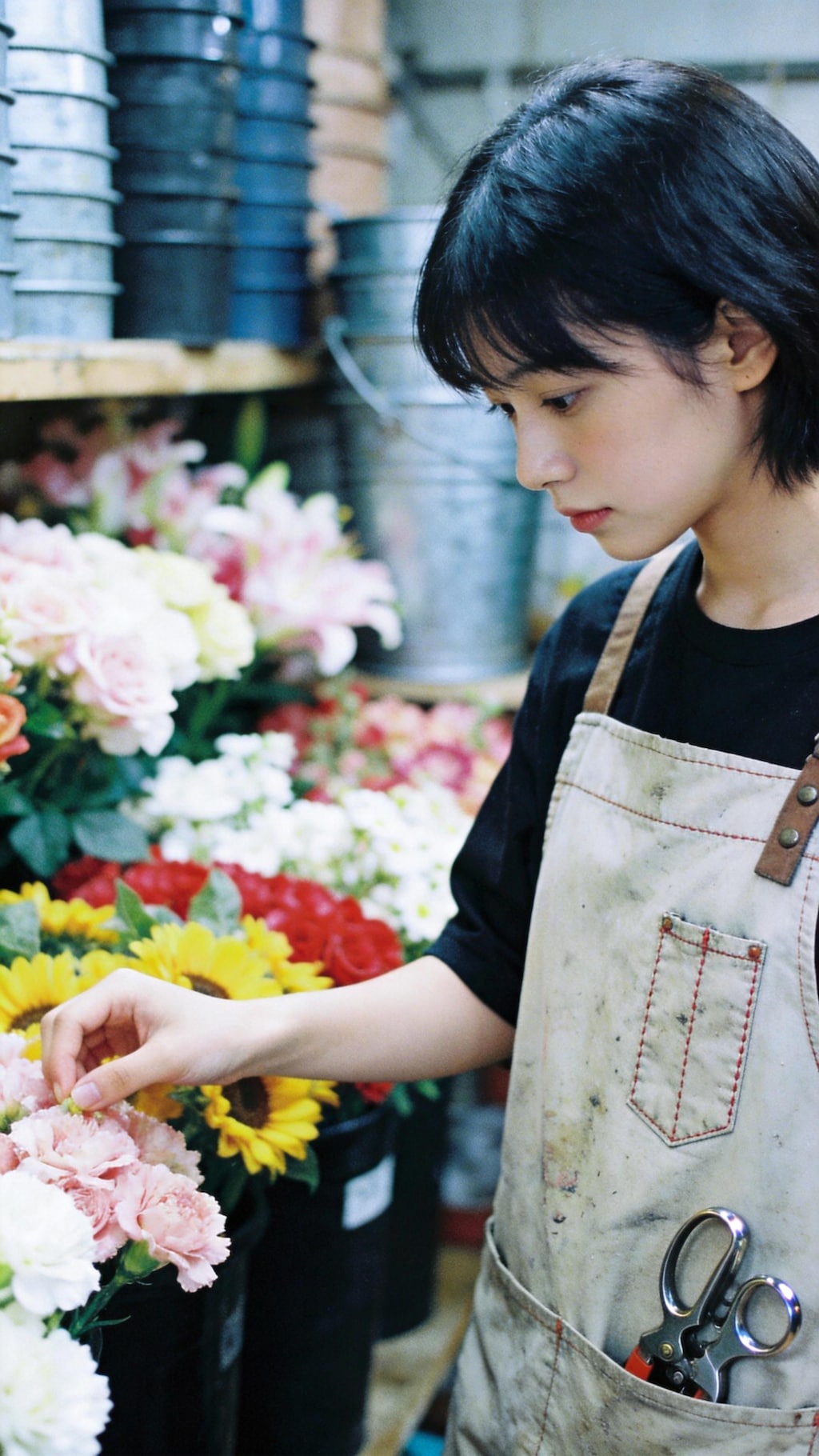 Arranging Time in Petals and Stems