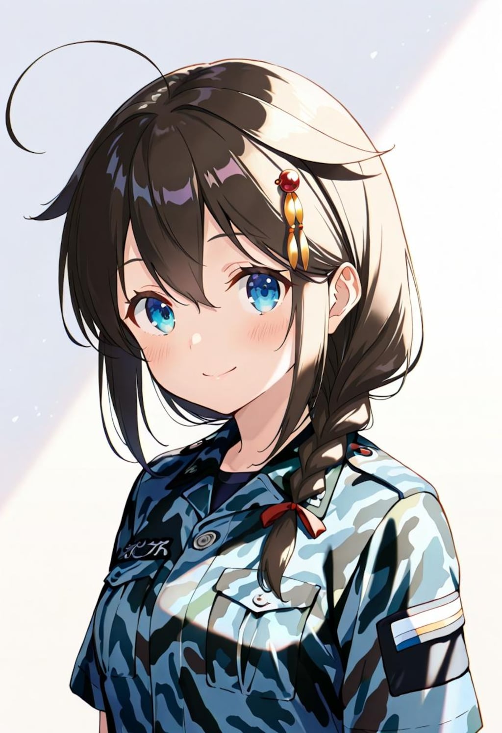 海自の子（艦これ時雨）
