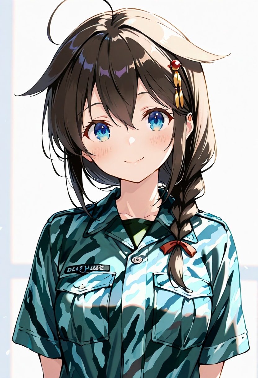 海自の子（艦これ時雨）