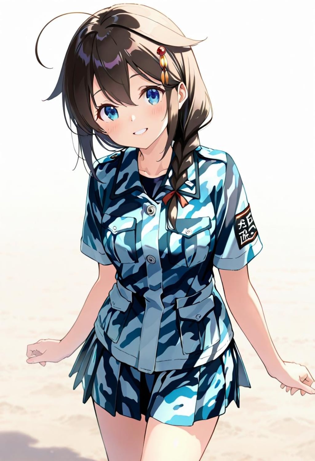 海自の子（艦これ時雨）