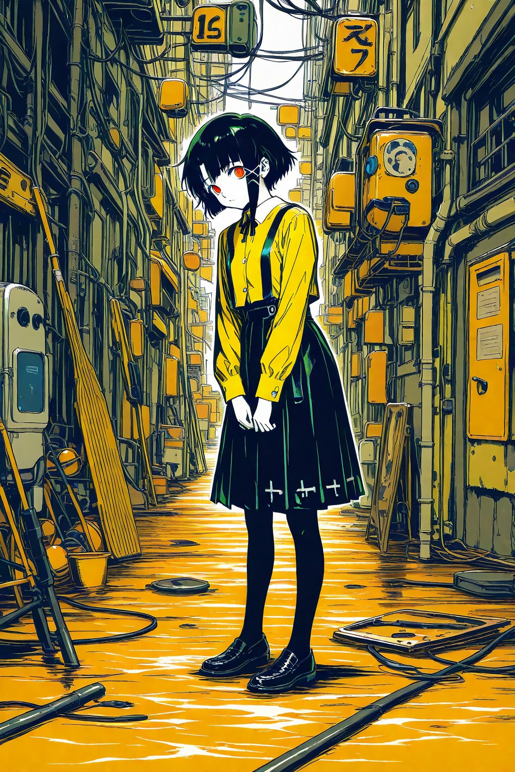 裏通りにて