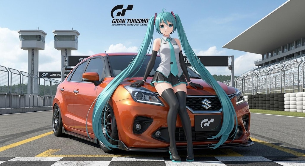初音ミクとバレーノ