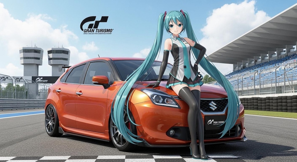 初音ミクとバレーノ
