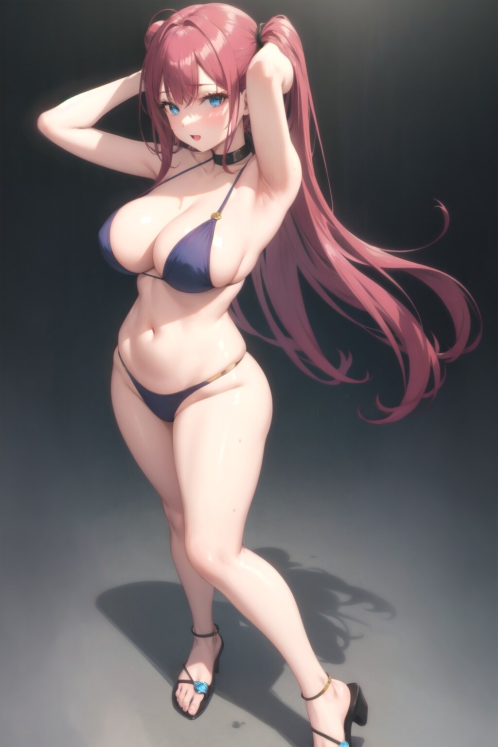 【簡単呪文】セクシーポーズ　by #V4B 縦長画像