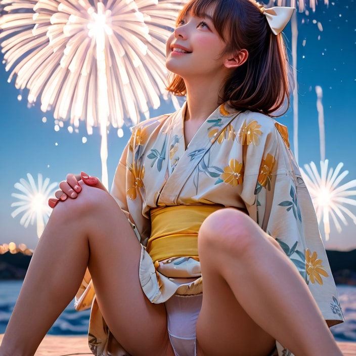 花火大会の夜