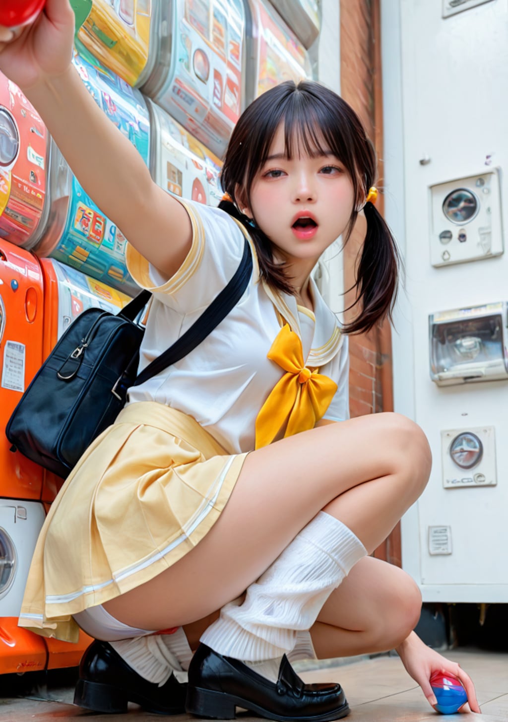 ガチャポン　さくらちゃん＆パインちゃん