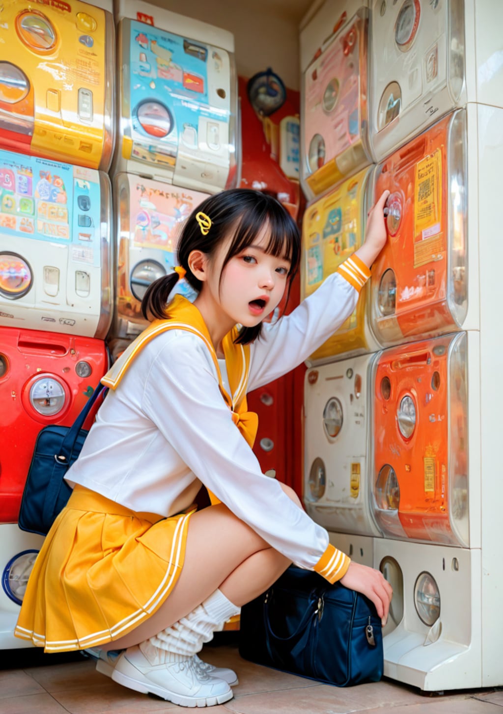 ガチャポン　さくらちゃん＆パインちゃん