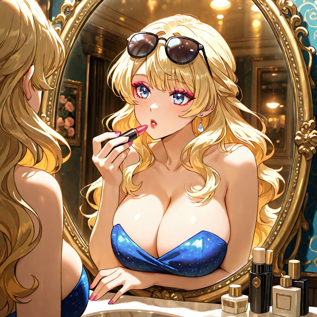 リップ塗って立派