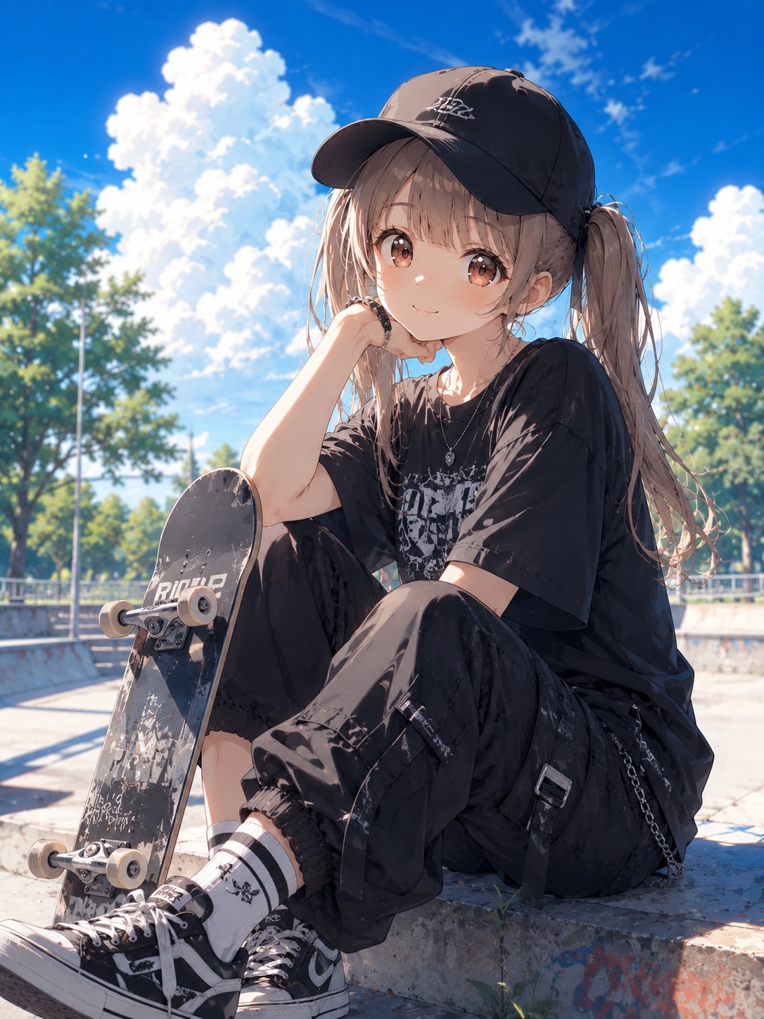スケボー