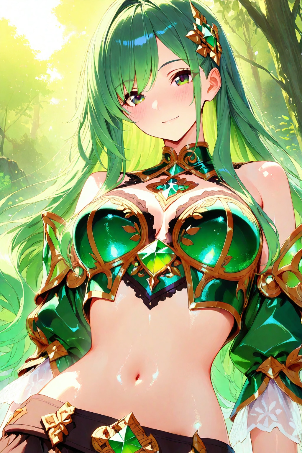 ビキニアーマーのＥＭＥＲＡＬＤちゃん